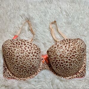 Victoria’s‎ Secret Brown Cheetah Bra 34DD